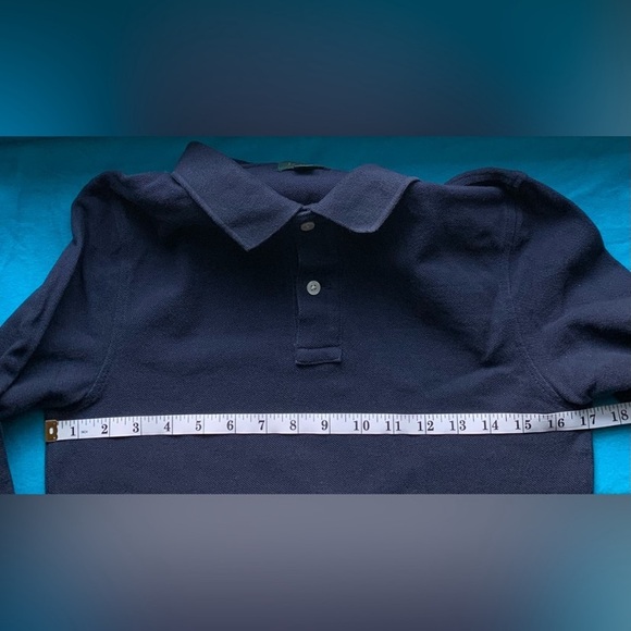 J.Crew Slim Long-Sleeve Classic Piqué Polo Shirt - Picture 7 of 16